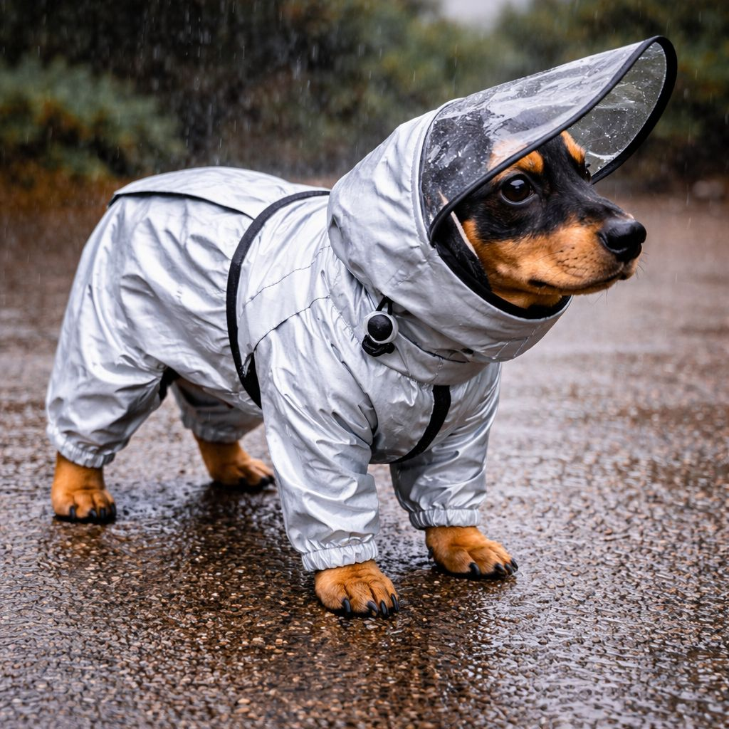 Ropa Pilot de lluvia para Perros